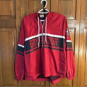 Warner Bros. Red Gryffindor Harry Potter Rain Coat Jacket